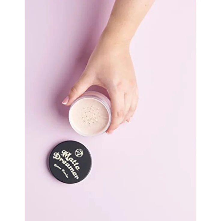 W7 Matte Dreamer Loose Powder Gesichtspuder, leicht getöntes, loses Puder, für jeden Hautton geeignet – Bild 4
