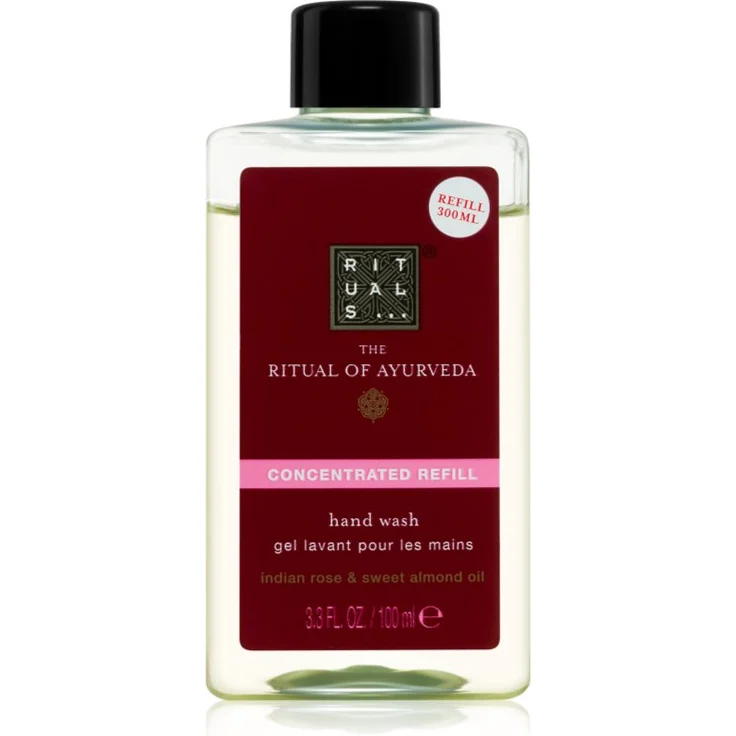 Rituals The Ritual Of Ayurveda, flüssige Seife für die Hände Ersatzfüllung, 100 ml, pflegend und feuchtigkeitsspendend
