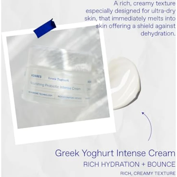 KORRES Tagespflege Greek Yoghurt Intensiv Nährende Probiotische Feuchtigkeitscreme - trockene Haut 40 ml – Bild 3