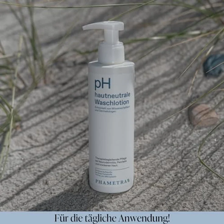 PHAMETRA pH-hautneutrale Waschlotion | Medizinische Hautpflege | Milde Reinigung für empfindliche Haut | pH-Wert 5,5 | 200ml – Bild 4