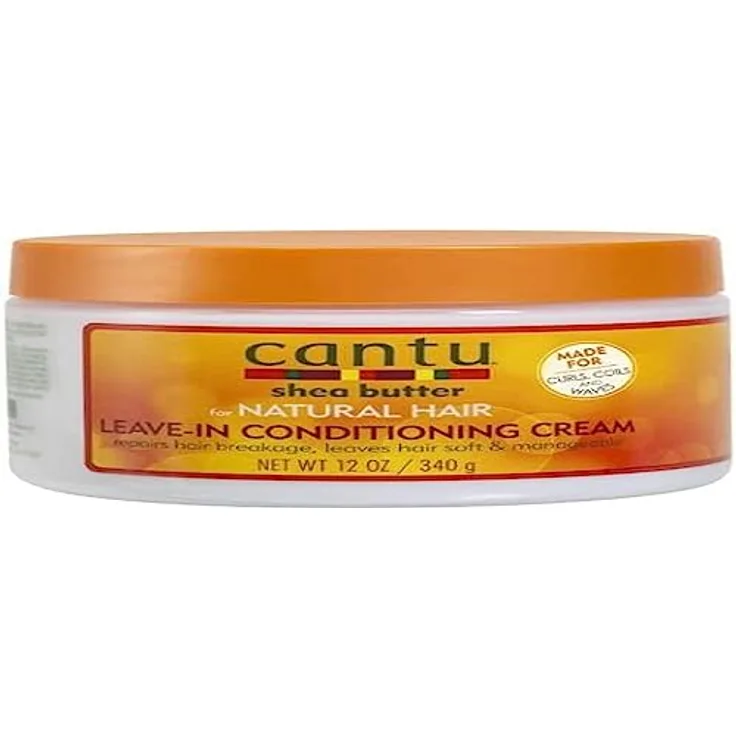 Cantu Shea Natural Leave In Conditioning Cream, 1er Pack (1 x 340 g)