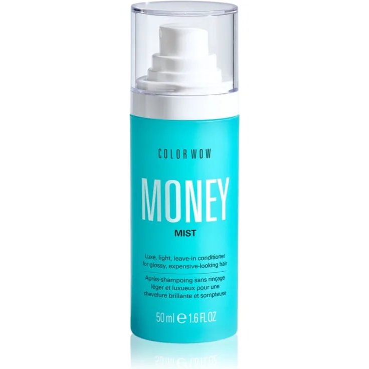 Color WOW Money Mist, spülfreier feuchtigkeitsspendender Conditioner Spray für thermische Umformung, 50 ml