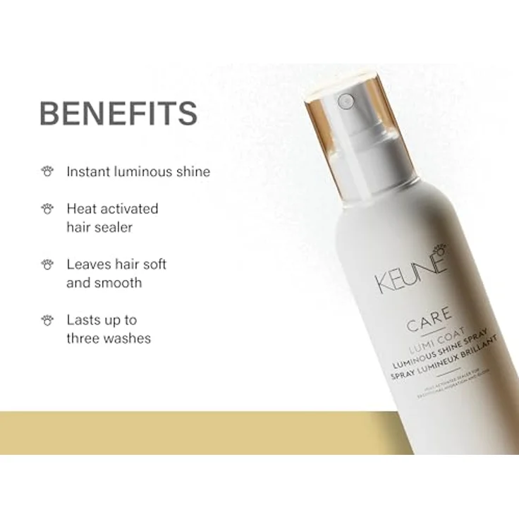 Keune Care Lumi Coat Luminous Shine Spray 140 ml, Haarstyling Haarspray – Bild 3