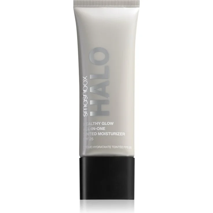 Smashbox Halo Healthy Glow All-in-One Tinted Moisturizer, tönende Feuchtigkeitscreme mit SPF 25, aufhellende Wirkung, Farbton Light Olive, 40 ml