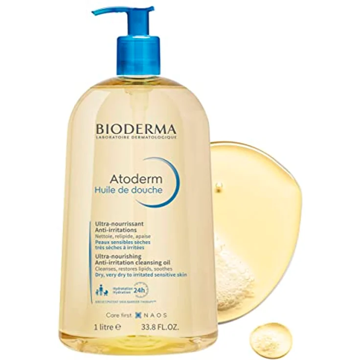 Bioderma Atoderm Huile de Douche Öl Trockene/Sehr Trockene/Irritierte Haut 1000 ml – Bild 3