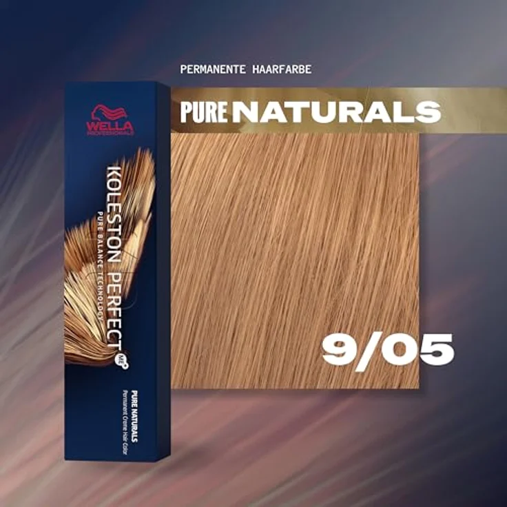 Wella Koleston Perfect Me+ Pure Naturals Haarfärbemittel, 60 ml - langanhaltende, intensive Haarfarbe mit 25% Lipiden zur Pflege und bis zu 3 Tonstufen Aufhellung – Bild 3