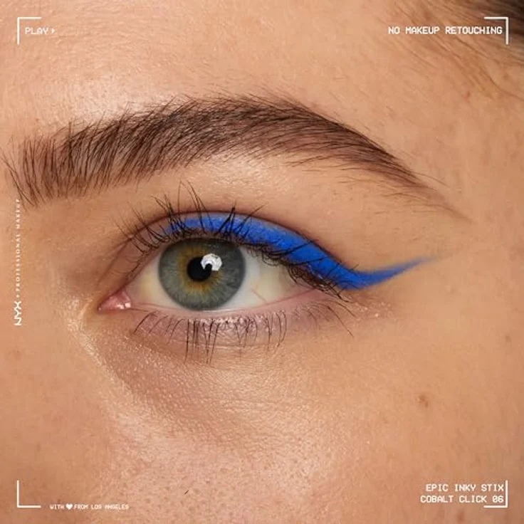 NYX Professional Makeup Epic Inky Stix Gel-Eyeliner, Farbton 06 Cobalt, 1 g - präzise Linie, schnell trocknend, verwischt nicht – Bild 2