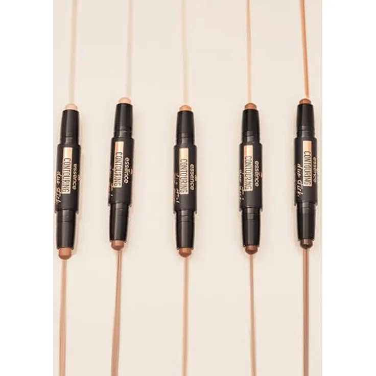 essence CONTOURING Duo Stick, beidseitiger Konturenstift mit Bronzer, Farbton 20 Light, 2 g, vegan – Bild 5