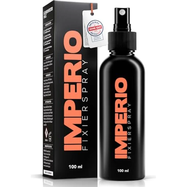 IMPERIO Fixierspray für Streuhaar & Schütthaar, starker Halt und versiegelnde Formel, 100 ml (1er Pack) – Bild 1
