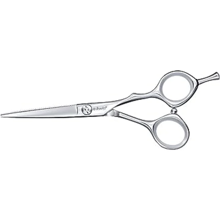 Merkloos E-Kwip Elegance-55 Friseurschere, 5,5 Zoll, ergonomisches Design mit spitzen Punkt für hohe Präzision, 30 Zähne für Volumenkontrolle, 3 Jahre Garantie – Bild 2