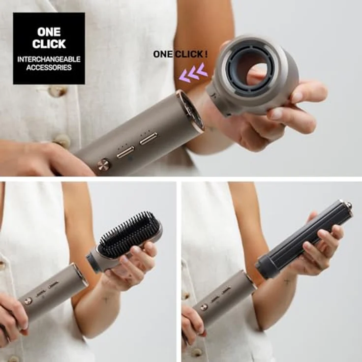 Taurus Airwave Digital Pro Lockenstab, professionelles Haarstylinggerät mit digitaler Temperaturregelung – Bild 9