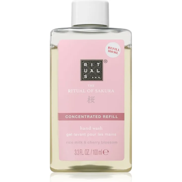 RITUALS The Ritual Of Sakura Flüssigseife Ersatzfüllung, 100 ml, sanfte Reinigung mit Pflege und angenehmem Duft
