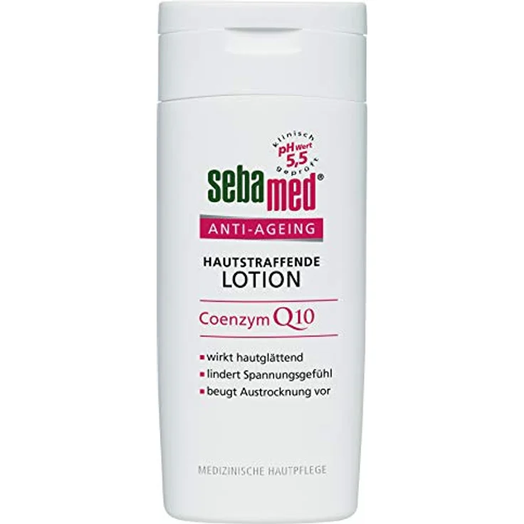 Sebamed Anti Ageing hautstraffende Lotion mit Q10 Wirkstoffen 200 ml  – Bild 2