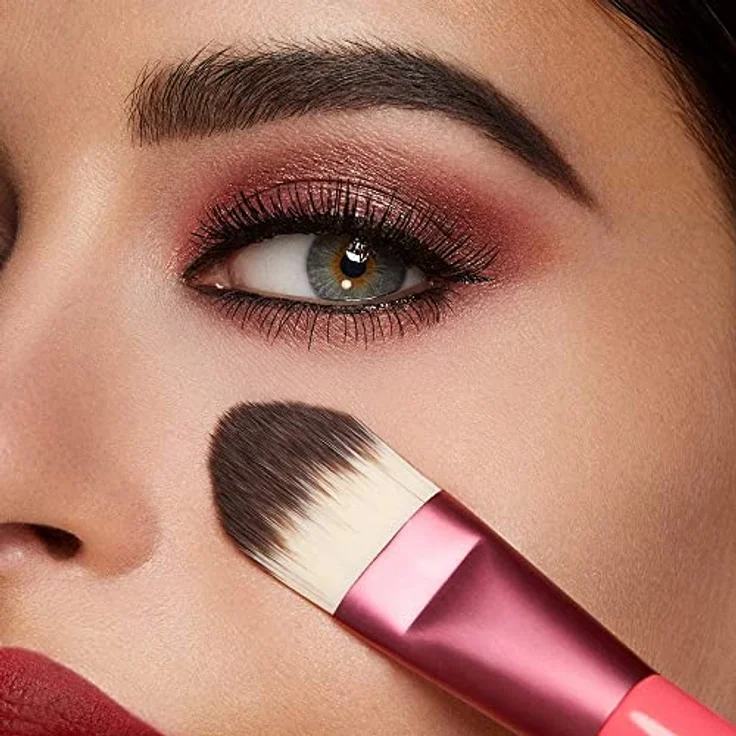 KIKO Milano Smart Foundation Brush 101 | Flacher Pinsel Für Flüssige Oder Cremige Foundation, Synthetikborsten – Bild 2