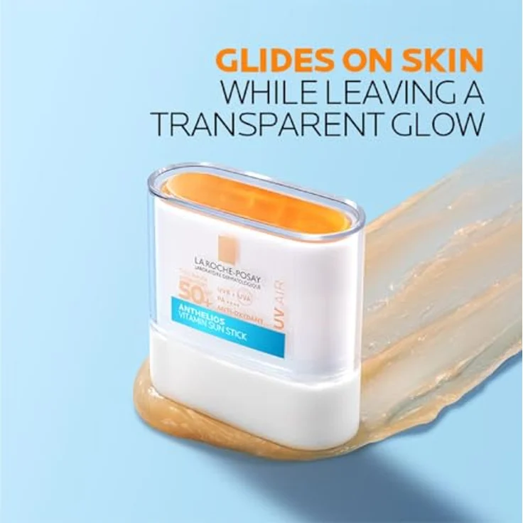 La Roche-Posay Anthelios UV Air Stick LSF 50+, 9 g mit Vitamin E und Astaxanthin für antioxidativen Hautschutz – Bild 6