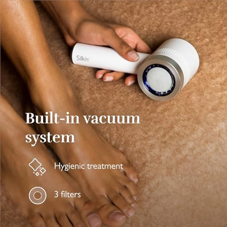 Silk'n Elektrischer Hornhautentferner VacuPedi, Weiche und glatte Füße in wenigen Sekunden, mit Vakuumsystem und USB-C Aufladung – Bild 5