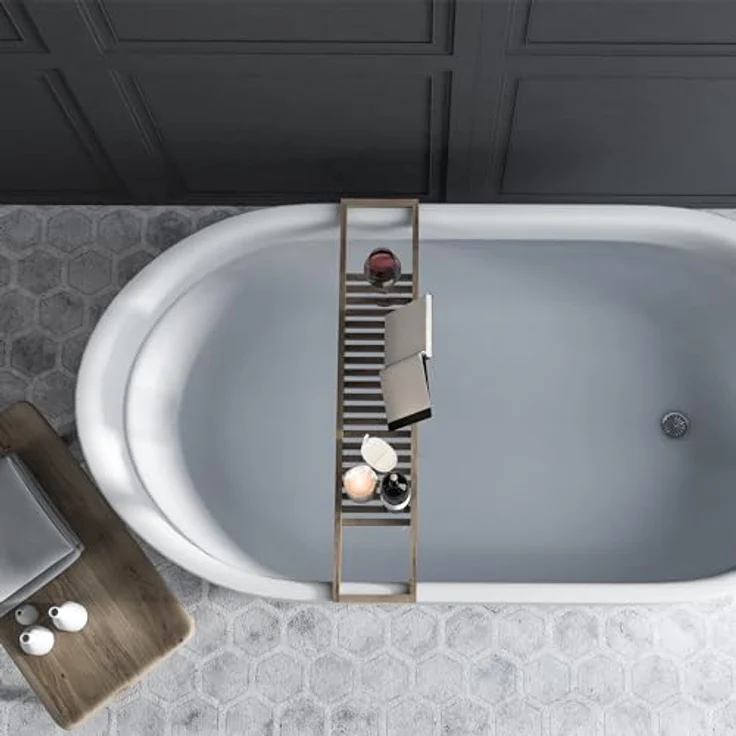 relaxdays Hautpflegeschwamm Luffaschwamm 4er Set, natürliche Duschschwämme aus Luffa in Beige für sanfte Hautreinigung – Bild 5
