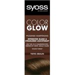 Syoss Color Glow Pflegende Haartönung Tiefes Braun, semi-permanente Coloration Stufe 1 (1x 100 ml), für strahlende Farbintensität bis zu 8 Haarwäschen, ohne das Haar zu schädigen