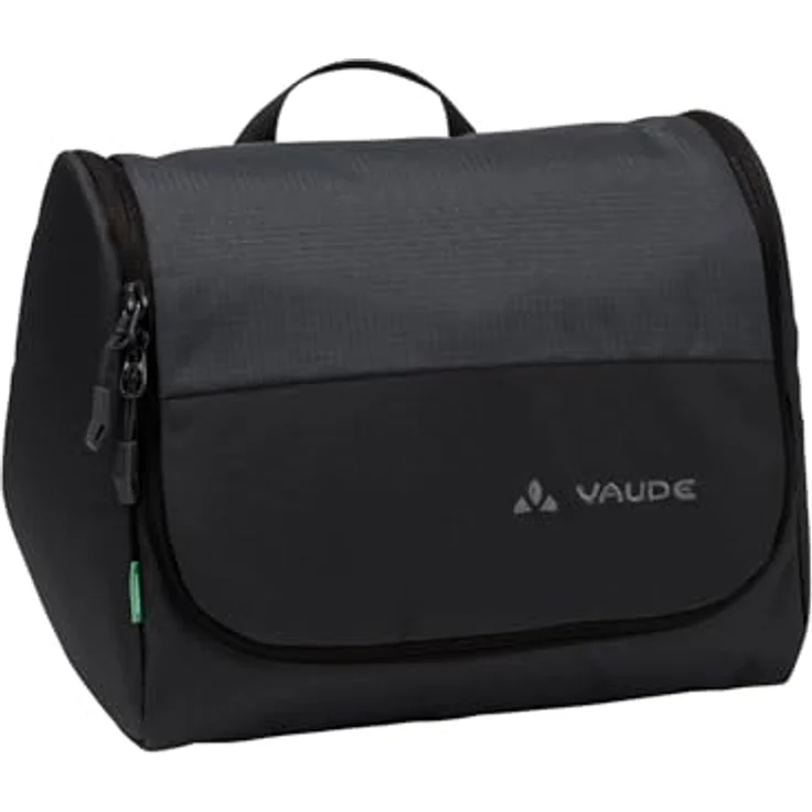 Vaude WegaWash Necessaire, Schwarz, (7 l) - mit 360-Grad-Polsterung und integriertem Spiegel – Bild 2