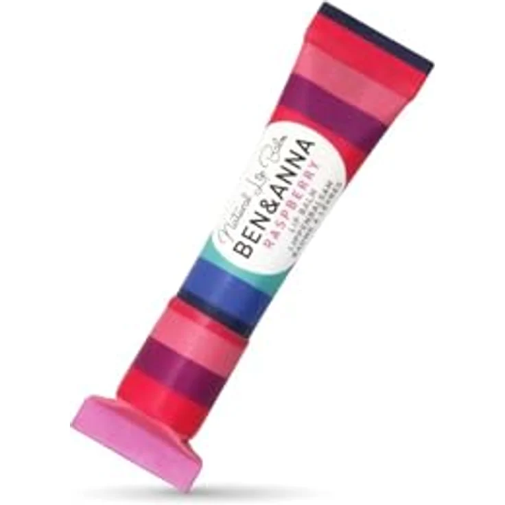 Ben & Anna Vegane Lippenpflege, Himbeer-Geschmack, nachhaltig verpackt, ohne Plastik, zertifizierte Naturkosmetik, 1er Pack (6g) – Bild 4