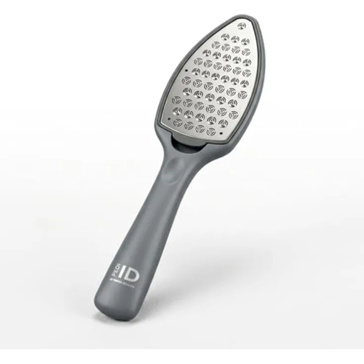 PARSA BEAUTY Hornhautraspel für glatte Füße, professioneller Edelstahl Hornhautentferner mit ergonomischem Design für sanfte Fußpflege