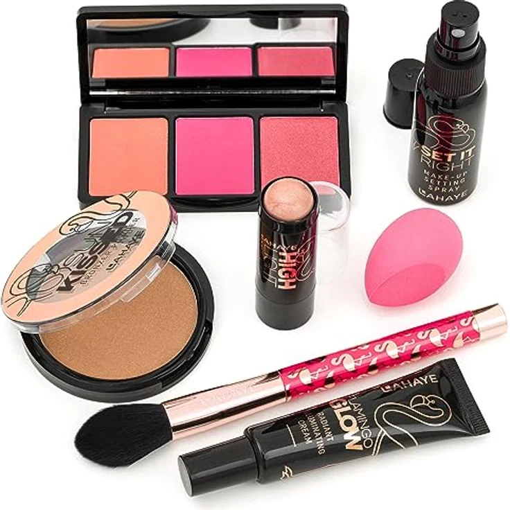 Beauty Adventskalender "PINK FLAMINGO X-MAS" 2023, LAHAYE, 24 hochwertige Produkte, Geschenkset- - Preisvergleich – Bild 5