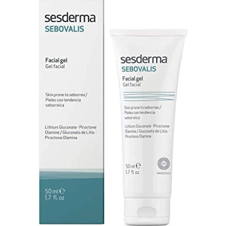 SESDERMA Sebovalis Gesichtsgel 50 ml - Normalisierung der Hautschuppung, Reduktion von Rötungen & Irritationen - Beruhigung bei empfindlicher Hauttypen - Ideal für Männer & Frauen - Ohne schädliche Zusatzstoffe – Bild 2
