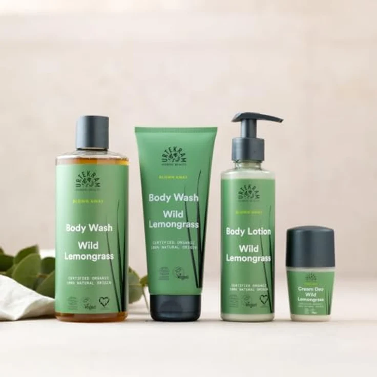 Urtekram Wild Lemongrass - Body Lotion Bodylotion 245 ml – Bild 7