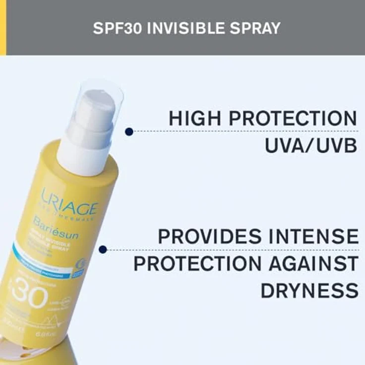 Uriage Bariésun Spray SPF 30, Sonnenschutzspray für den Körper, UV-Schutz, 200 ml – Bild 2