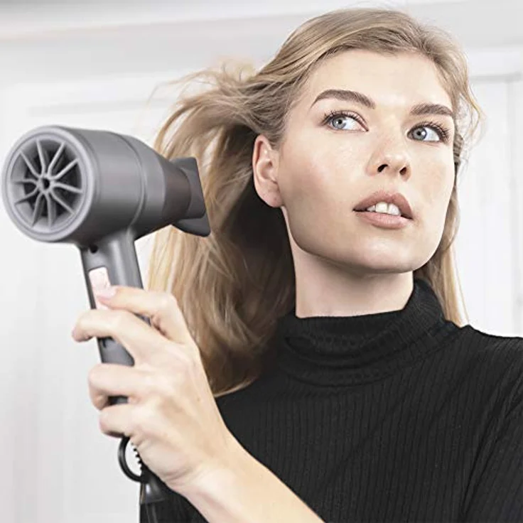 Cecotec Bamba IoniCare 5500 PowerStyle 1800W Grau zum schnellen Trocknen der Haare, mehr Volumen oder Schwung – Bild 4