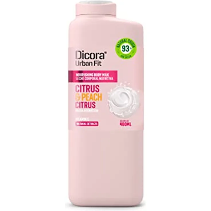 Dicora Urban Fit Body Milk Vitamina C Cítricos y Melocotón 400 ml