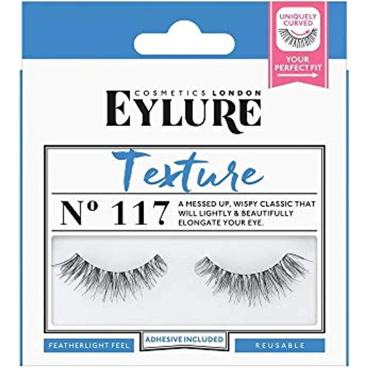Eylure Texture Lashes Wimpern N°117 Wimpern, Dekorative Kosmetik Make-up Accessoires – Bild 2