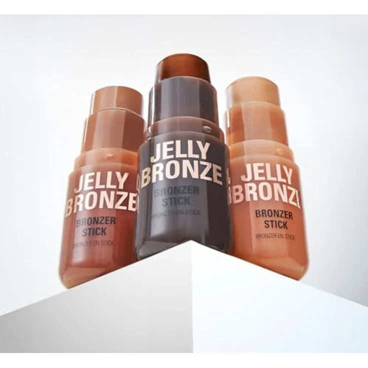 Revolution Beauty London Jelly Bronzer Tint, Bronzing-Makeup für sonnengeküsste Wangen, vegan & tierversuchsfrei, Dark Cocoa, 8 g – Bild 5