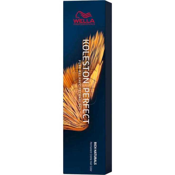 Wella Professionals Koleston Perfect Rich Naturals 4/3, permanente Haarfarbe Mittelbraun Gold, 60 ml