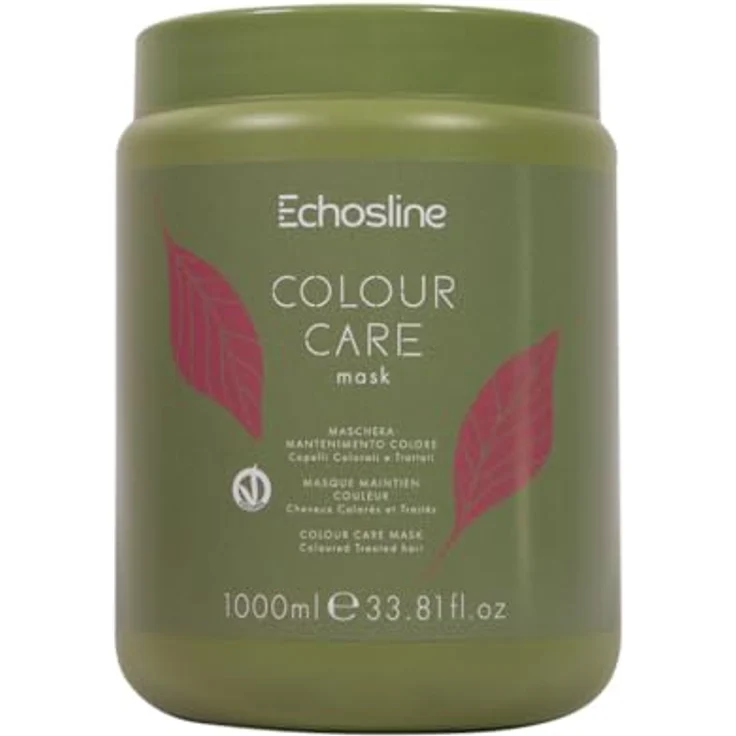 Echos Echosline Maschera Mantenimento Colore-Capelli colorati e trattati 1000 ml Colour Care, Haarkur für coloriertes und behandeltes Haar – Bild 1
