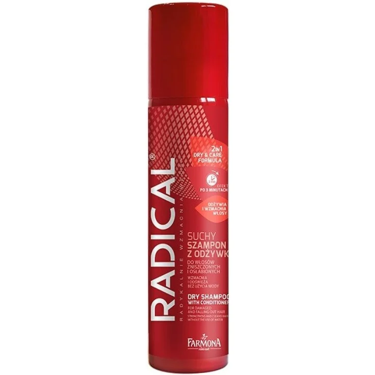 FARMONA Radical Dry Shampoo mit Conditioner, 150ml für geschädigtes und geschwächtes Haar