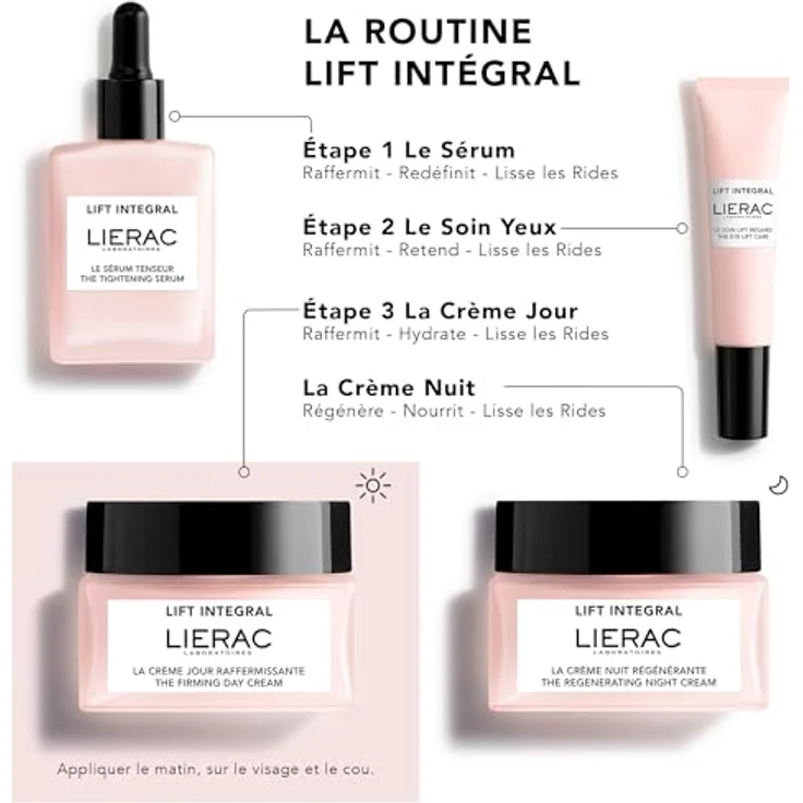 Lierac Lift Integral La Crème Jour Raffermissante Refill, 50 ml - Gesichtscreme mit Qualität/Haltbarkeit und einfacher Bedienung – Bild 4