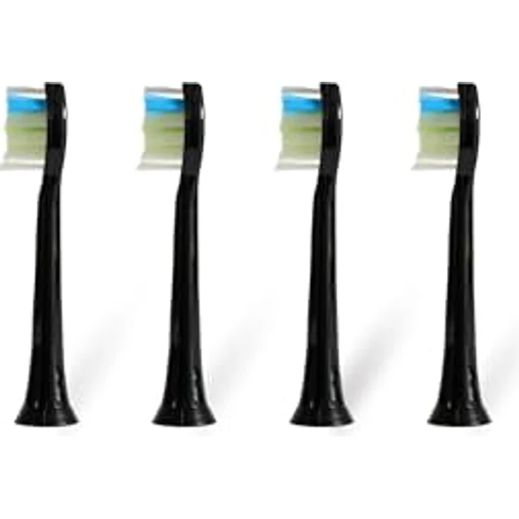Oromed Bürstenköpfe 4 Stück – Ersatzköpfe für ORO-SONIC Professional Black, gründliche Plaqueentfernung, sanfte Zahnfleischmassage, natürliche Zahnaufhellung – Bild 3
