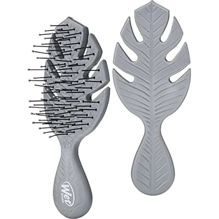 Wet Brush Go Green Mini Detangler Brush - Grey for Unisex 1 Pc Hair Brush