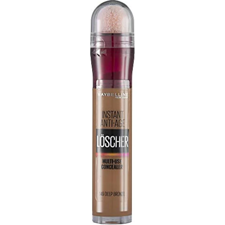 Maybelline New York Abdeckstift, Instant Anti-Age Effekt Concealer, Löscher mit Mikro-Lösch-Applikator, Nr. 149 Deep Bronze, 6,8 ml – Bild 1
