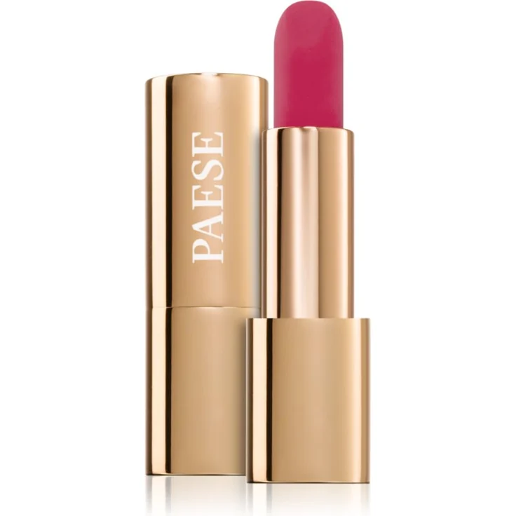 Paese Mattologie Mattierender Lippenstift, Farbton 109 Berry Nude, 4,3 g, cremige Textur mit mattem Effekt, feuchtigkeitsspendend