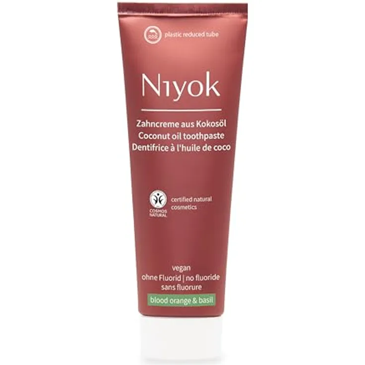 NIYOK Zahnpasta blood orange - basil, 75ml