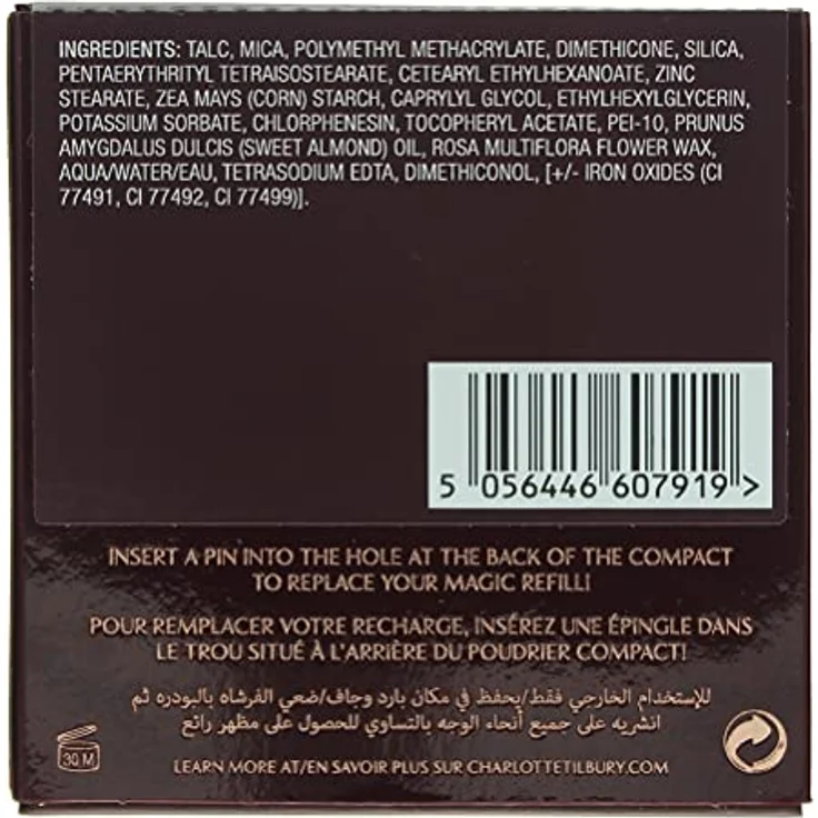 Charlotte Tilbury Airbrush Flawless Finish Refill 2 Medium Powder 8g – Bild 2