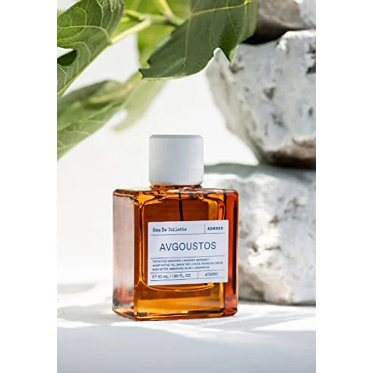 KORRES AVGOUSTOS Eau de Toilette für Damen und Herren, unisex Duft, fruchtig-zitrischer Sommerduft, vegan, 50 ml – Bild 2