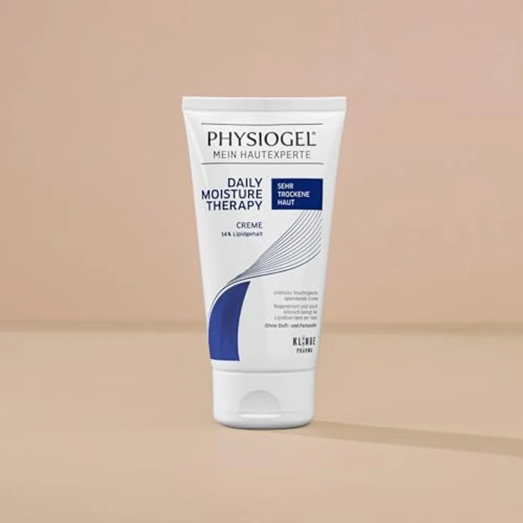 PHYSIOGEL Daily Moisture Therapy, Creme für sehr trockene Haut, 200 ml, dermatologisch getestet, ohne Duft- und Farbstoffe – Bild 2