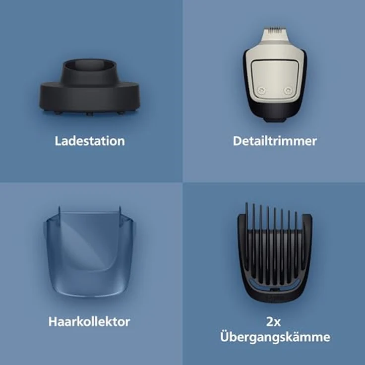 PHILIPS BT7660/15 Serie 7000 Bartschneider mit 40 Längeneinstellungen, selbstschärfenden Klingen und bis zu 120 Minuten Akkulaufzeit – Bild 5