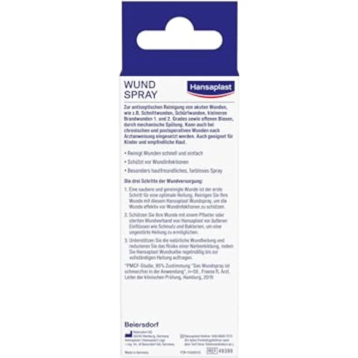 Hansaplast Wundspray zur antiseptischen Wundreinigung, 50 ml Spray – Bild 7