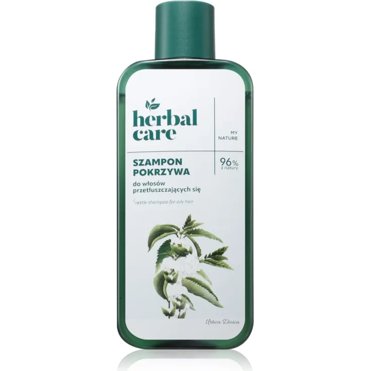Farmona Herbal Care Nettle Shampoo für fettige Haare, 330 ml - reinigt, nährt und spendet Feuchtigkeit