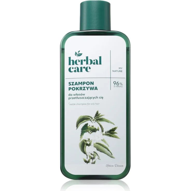 Farmona Herbal Care Nettle Shampoo für fettige Haare, 330 ml - reinigt, nährt und spendet Feuchtigkeit