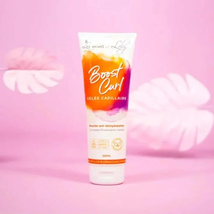 Les Secrets De Loly Boost Curl Stylinggel, feuchtigkeitsspendend für definierte Wellen und Locken, 250 ml – Bild 2